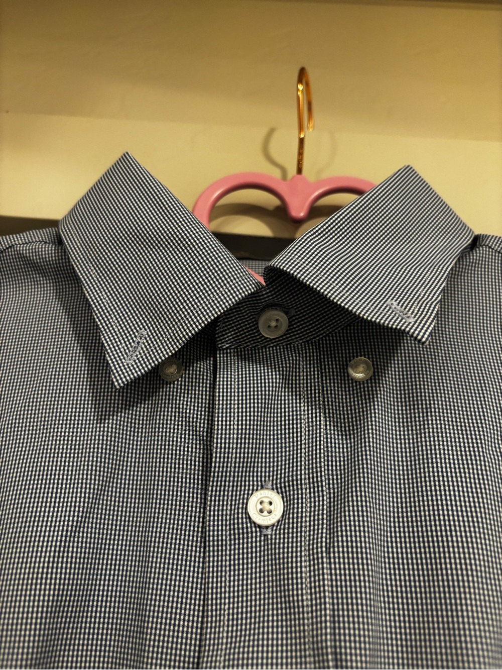 Daniel Cremieux light blue Micro-Check Button-Down Dress Shirt